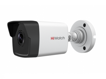 HiWatch DS-I100 (B) (2.8 mm). Уличная IP-видеокамера с EXIR-подсветкой до 30м.