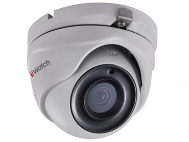 DS-T203P(B) (2.8 mm). Уличная купольная HD-TVI камера с EXIR-подсветкой до 20м и технологией PoC.